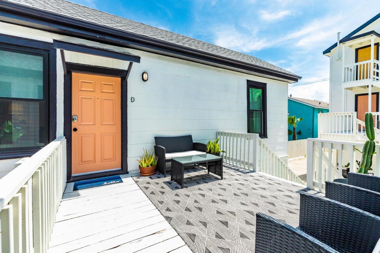 Soleil House - Unit D Villa Galveston Eksteriør billede