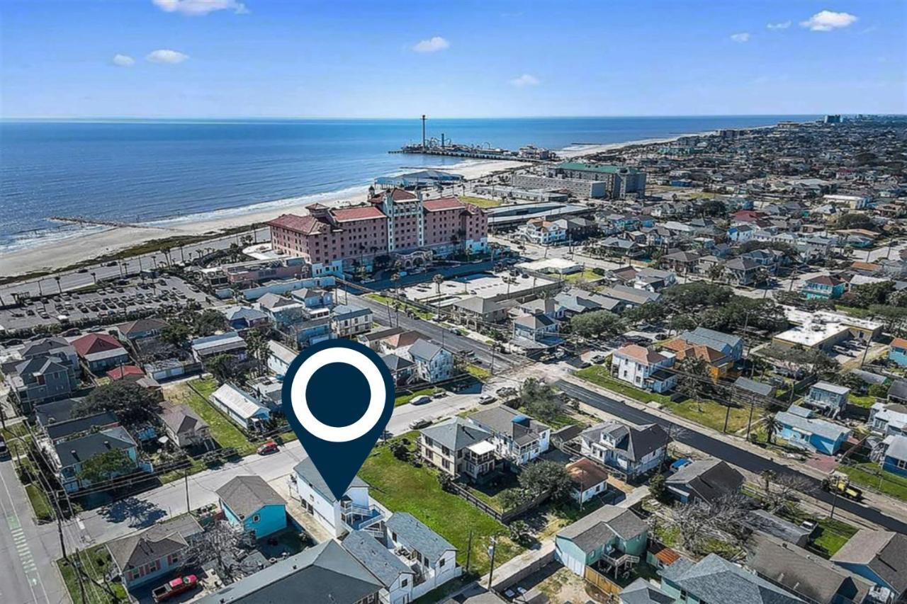 Soleil House - Unit D Villa Galveston Eksteriør billede